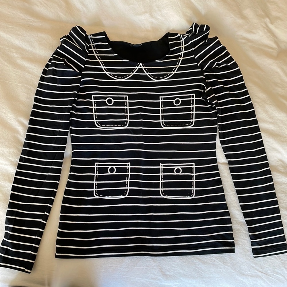 Oasis striped quirky long sleeve tee.